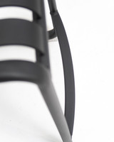 Atticus Bar Stool - Charcoal, 65 Cm