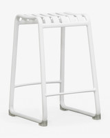 Atticus Bar Stool - White, 65 Cm