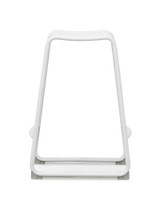 Atticus Bar Stool - White, 65 Cm