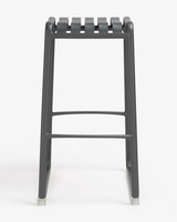 Atticus Bar Stool - Charcoal, 75 Cm