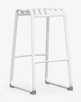 Atticus Bar Stool - White, 75 Cm