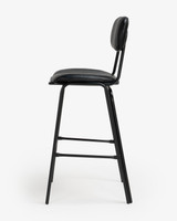 Barry Bar Stool - Black, 75Cm