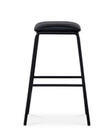 Bruce Bar Stool - Black, 65Cm