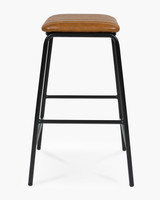 Bruce Bar Stool - Tan, 65Cm