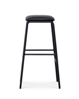 Bruce Bar Stool - Black, 75Cm