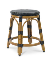 Cannes Barstool - Pure Black, 46Cm