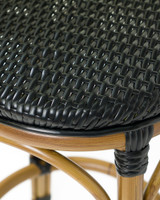 Cannes Barstool - Pure Black, 46Cm
