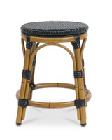 Cannes Barstool - Pure Black, 46Cm