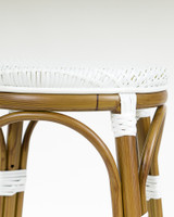 Cannes Barstool - Pure White, 46Cm