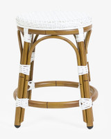 Cannes Barstool - Pure White, 46Cm