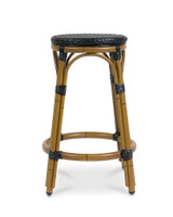 Cannes Barstool - Pure Black, 65Cm