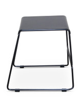 Detroit Wire Bar Stool - Matt Black 45Cm