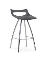 Diablito Bar Stool - Anthracite, 65Cm