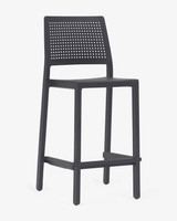 Emi Bar Stool - Anthracite, 65Cm