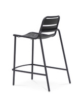 Frankie Bar Stool - Charcoal, 65Cm