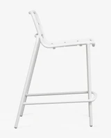 Frankie Bar Stool - White, 65Cm