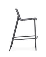 Frankie Bar Stool - Charcoal, 75Cm