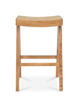 Harriet Barstool - Natural With Cane Seat, 65Cm