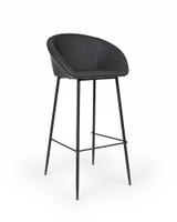 Henry Barstool - Anthracite, 75Cm