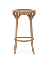 Hoop Bar Stool - Natural, 68Cm