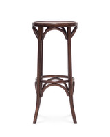 Hoop Bar Stool - Walnut, 80Cm