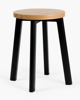 Jack Indoor Bar Stool - Black, 45Cm