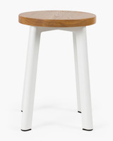 Jack Indoor Bar Stool - White, 45Cm