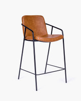 Logan Barstool - Tan, 65Cm