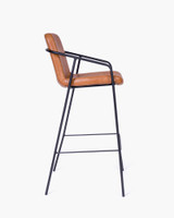 Logan Barstool - Tan, 75Cm