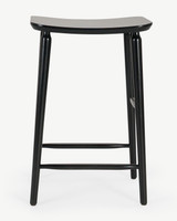 Mackenzie Bar Stool - Black, 65Cm