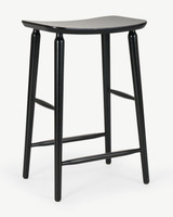 Mackenzie Bar Stool - Black, 65Cm
