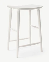 Mackenzie Bar Stool - White, 65Cm