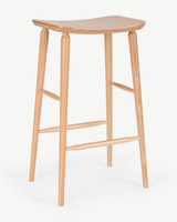 Mackenzie Bar Stool - Natural, 75Cm