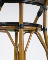 Marseille Barstool - Mocha, 65Cm