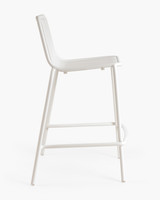 Parker Bar Stool - Matt White, 65 Cm