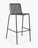 Parker Bar Stool - Charcoal, 75 Cm