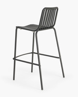 Parker Bar Stool - Charcoal, 75 Cm