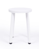 Soda Aluminium Bar Stool - White, 45Cm