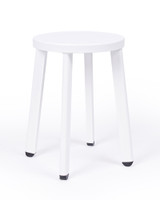 Soda Aluminium Bar Stool - White, 45Cm