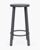 Soda Aluminium Bar Stool - Anthracite, 65Cm