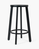 Soda Aluminium Bar Stool - Black, 65Cm