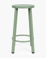 Soda Aluminium Bar Stool - Soft Green, 65Cm