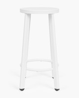 Soda Aluminium Bar Stool - White, 65Cm