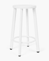 Soda Aluminium Bar Stool - White, 65Cm