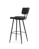 Walter Barstool - Anthracite, 75Cm