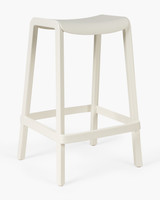 Dome 267 Bar Stool - White, 65Cm