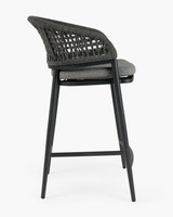 Noah Barstool - Charcoal, 65Cm
