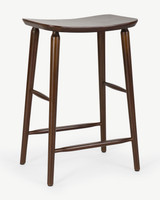 Mackenzie Bar Stool - Walnut, 65Cm