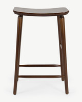 Mackenzie Bar Stool - Walnut, 65Cm
