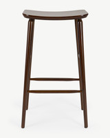 Mackenzie Bar Stool - Walnut, 75Cm